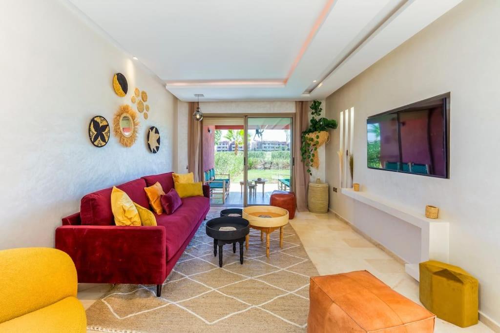 Luxurious Marrakech With Pool, Golf, Private Garden Appartement Marrakesh